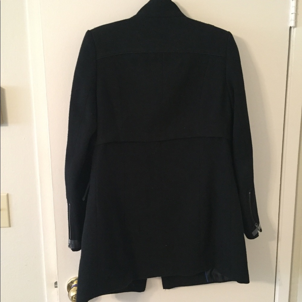 Marilyn & Me black pea coat Large - Picture 2 of 8